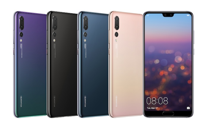 huawei p20 group shot