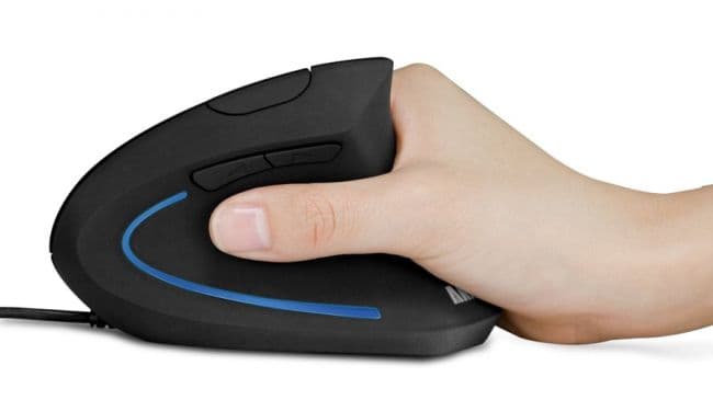 Anker Vertical Ergonomic Optical Mouse - افضل انواع الفارات المستخدمة في السوق