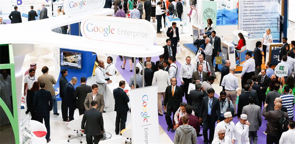 الزوار في معرض جايتكس