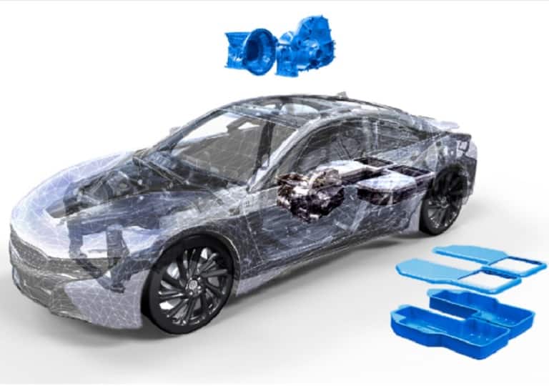 ما هي مكونات السيارات الكهربائية؟