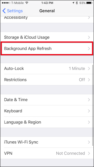 تسريع الآيفون أو الآيباد القديم