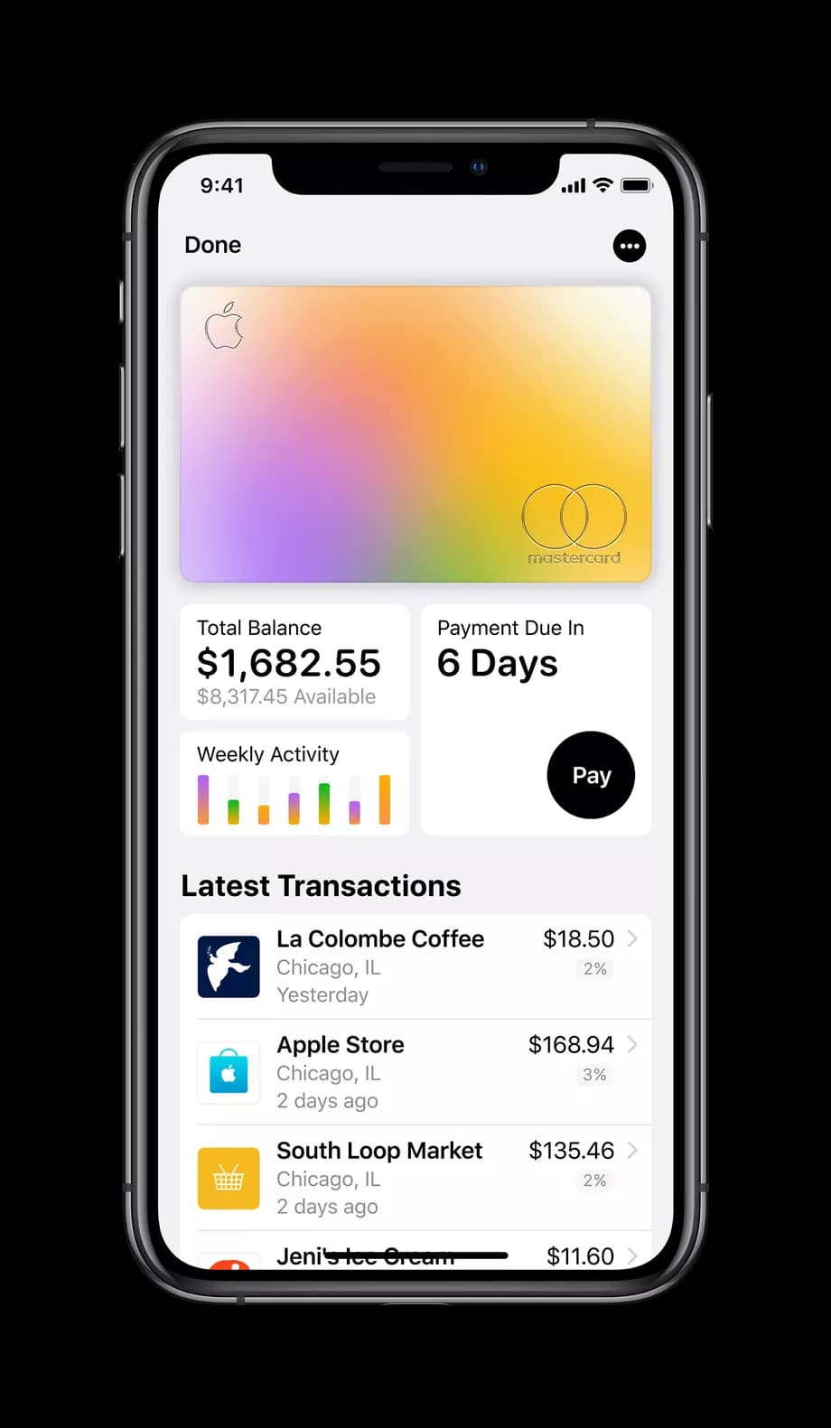 آبل تبدأ إطلاق Apple Card من اليوم