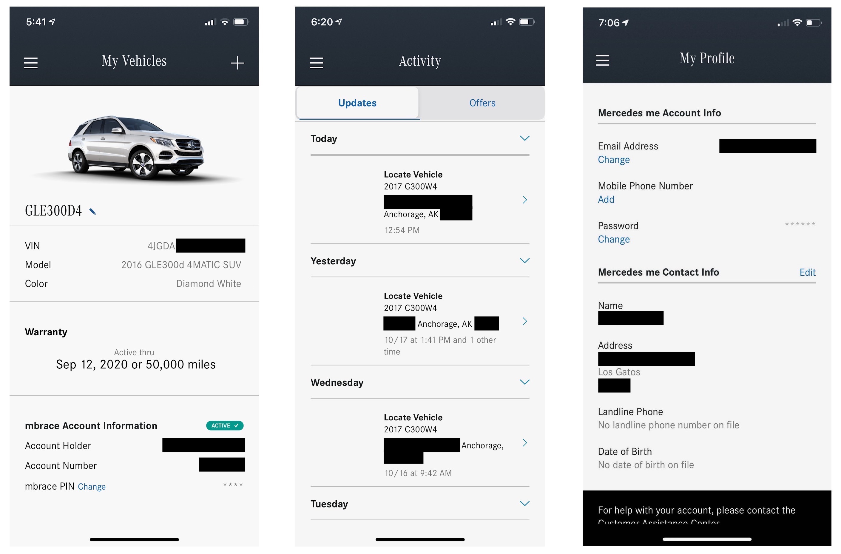 خلل في تطبيق مرسيدس يسرب بيانات أصحاب السيارات لمستخدمين آخرين 1