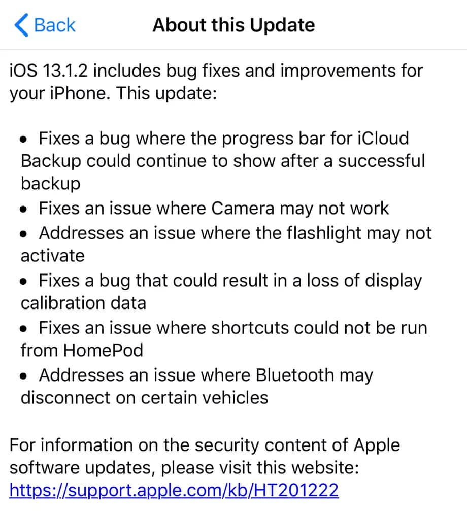 ios 13.1.2
