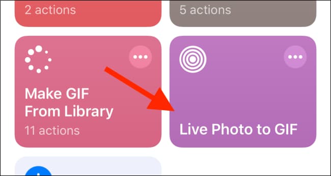 Convert Live Photos to Videos or GIFs 16