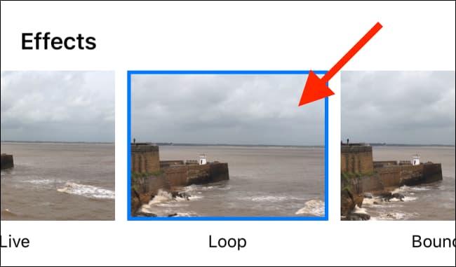 تحويل Live Photos إلى فيديو أو GIF على الآيفون 1