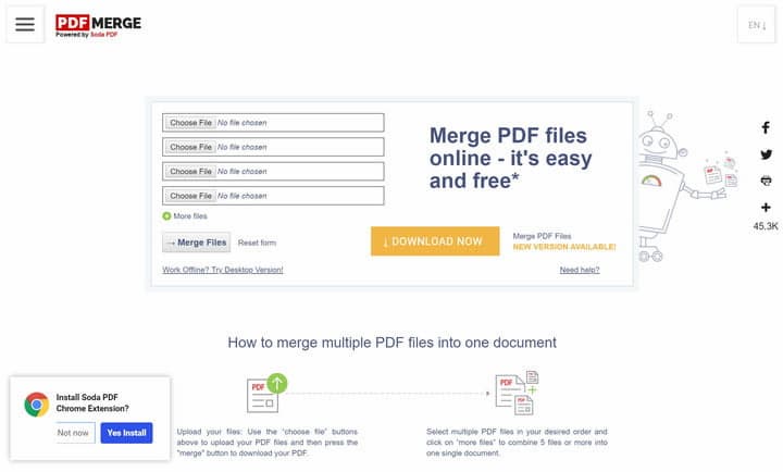 دمج ملفات PDF 7