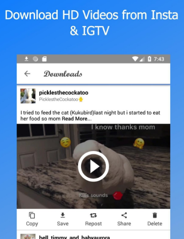 افضل 5 برامج تحميل الفيديو من انستقرام