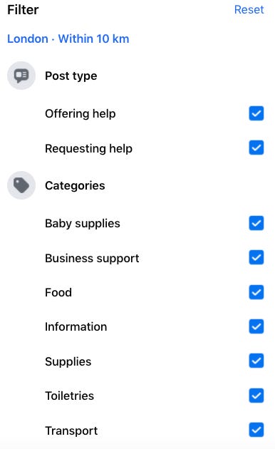 فيسبوك تُطلق أداة جديدة لمساعدة الجيران أثناء الوباء 2