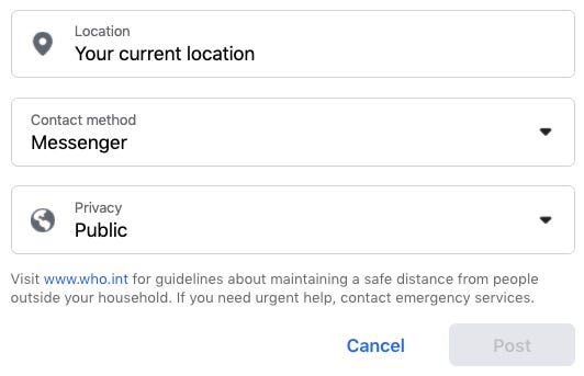 فيسبوك تُطلق أداة جديدة لمساعدة الجيران أثناء الوباء 3