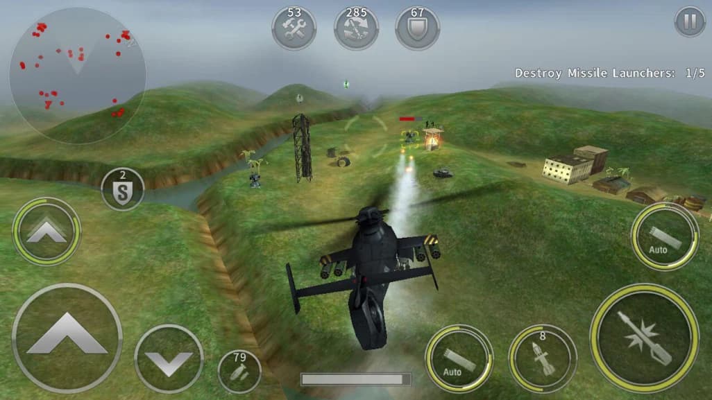 GUNSHIP BATTLE Helicopter 3D - افضل العاب الطائرات الحربية للاندرويد