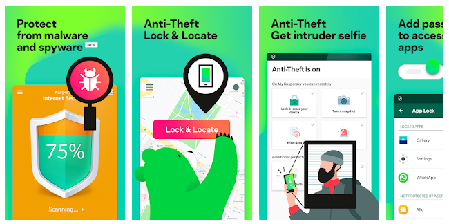 كاسبرسكي لحماية الموبايل - أفضل برنامج حماية للأندرويد