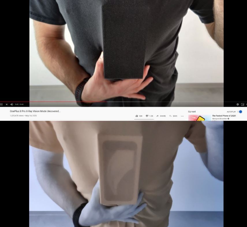 هل تستطيع كاميرا الأشعة تحت الحمراء OnePlus 8 Pro رؤية ما تحت الملابس حقاً؟ وكيف يمكن ذلك أصلاً؟