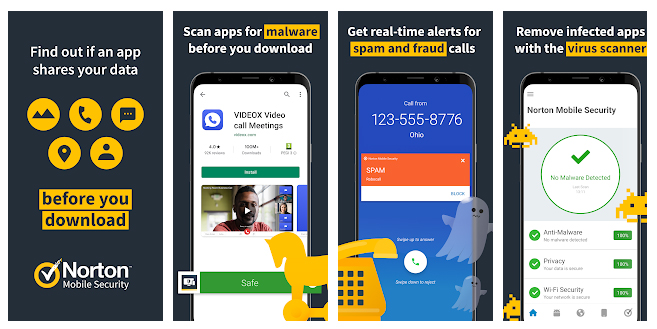 برنامج نورتون - أفضل برنامج حماية للأندرويد