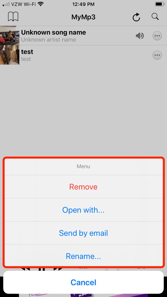 كيفية تحويل الفيديو إلى صوت على آيفون الخطوة 2