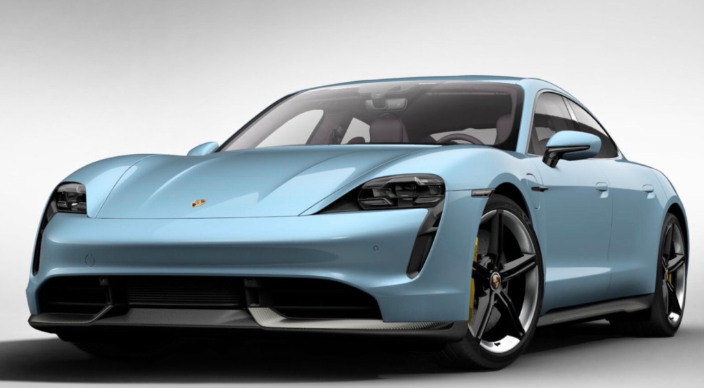 بورش تايكان 2021 فروزن بلو