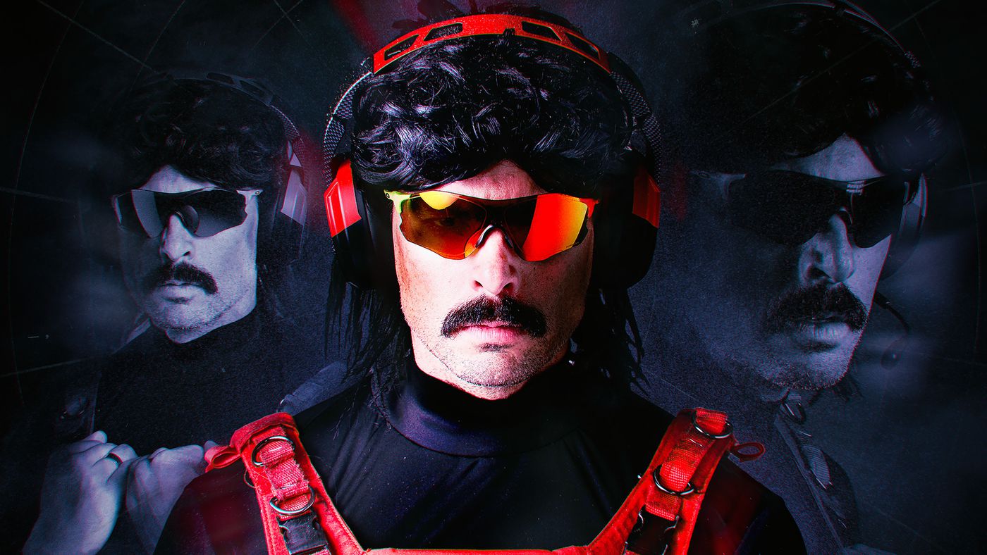 تويتش تحظر Dr Disrespect رغم امتلاكه أكثر من 4.5 مليون متابع