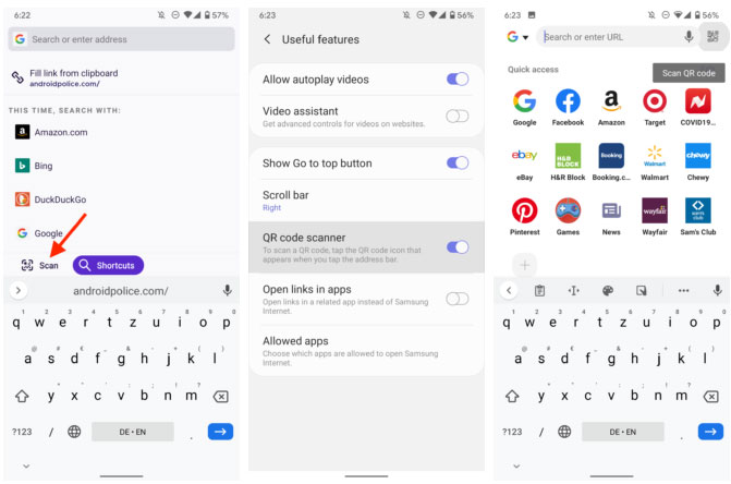 مسح QR Codes على اندرويد باستخدام فايرفوكس