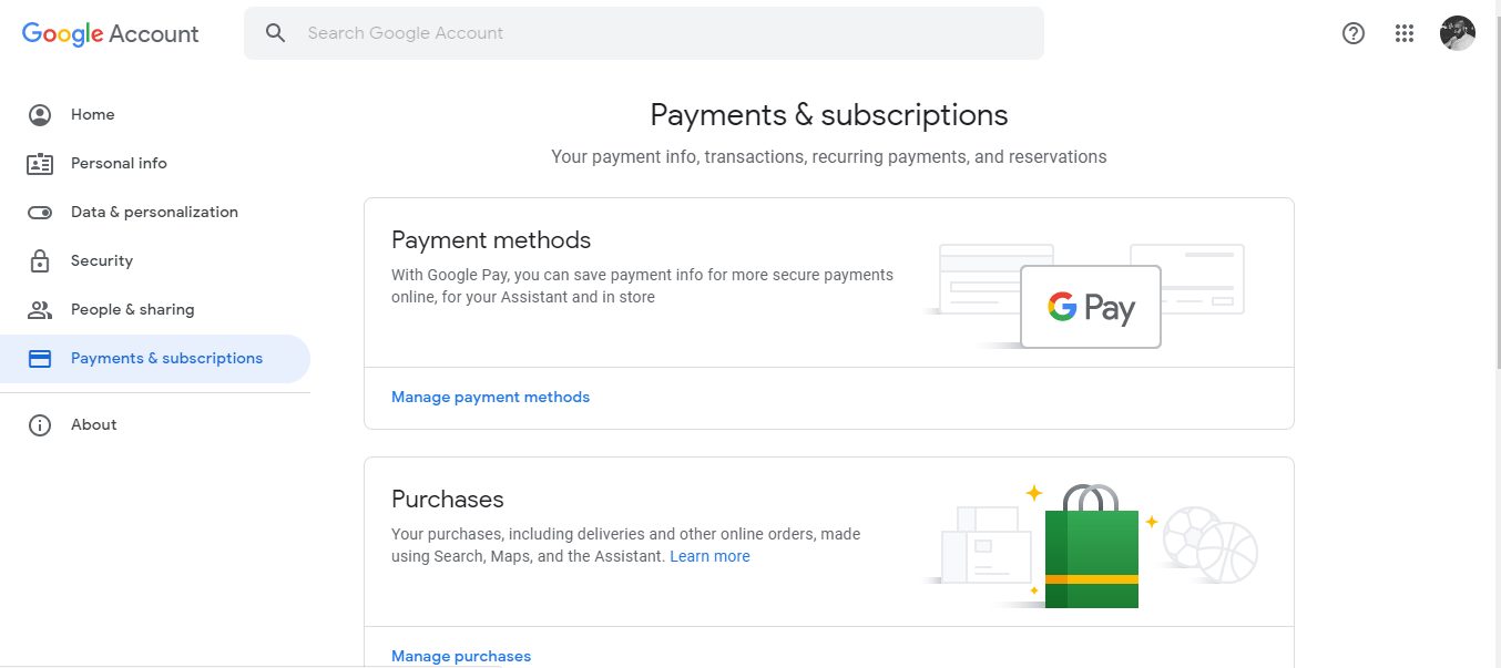 payment and subs