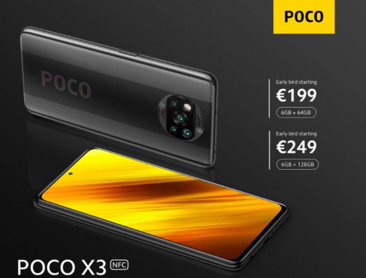 الكشف عن هاتف شاومي Poco X3 NFC مع ميزات ممتازة وسعر اقتصادي