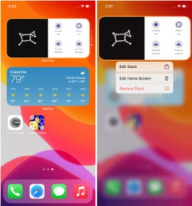 add widgets to home screen