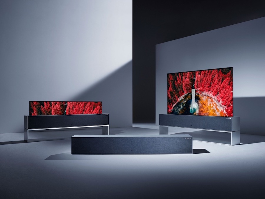 تلفزيون LG القابل للف متاح للشراء لكن مقابل 87 ألف دولار أمريكي