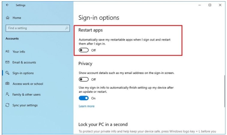 تسريع ويندوز 10