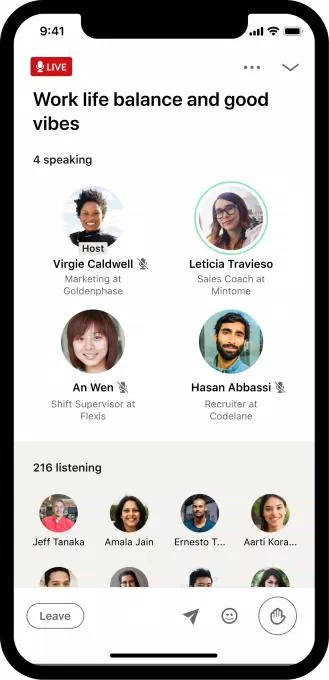 لينكد إن يعمل على منافس Clubhouse جديد 1