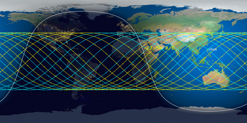 الصاروخ الصيني يشغل العالم، لكن ما مدى خطورته الحقيقية كمخلفات فضائية؟