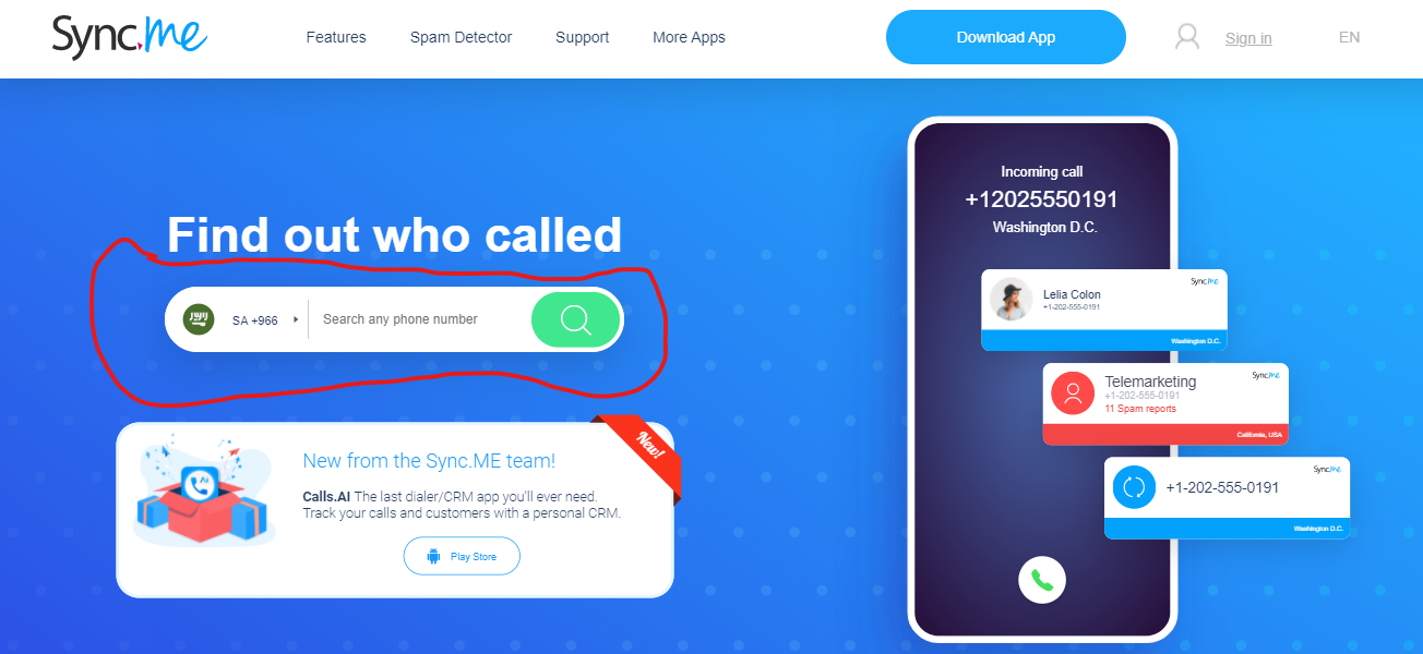 كاشف الأرقام