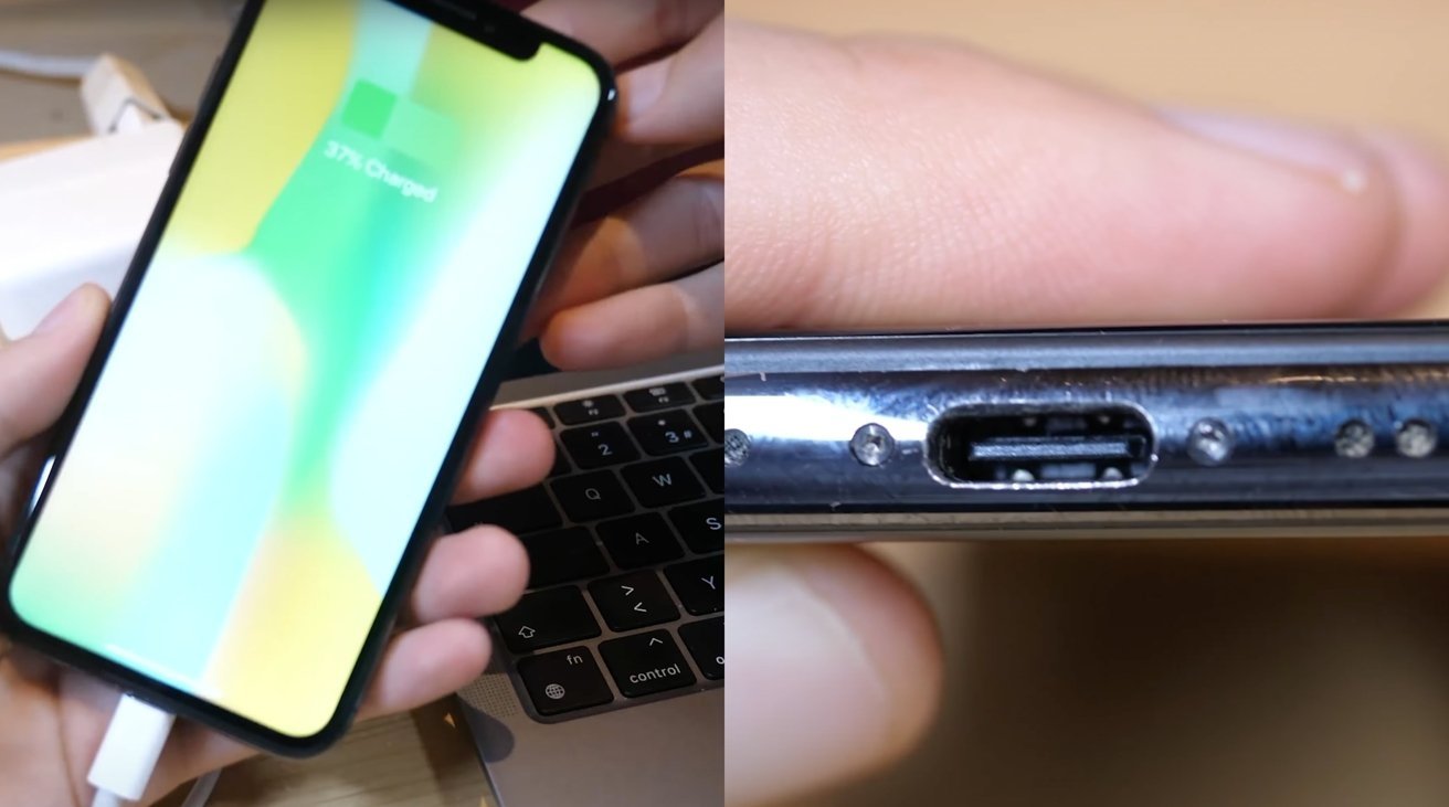 first usb c iphone