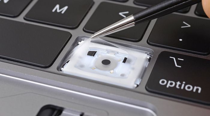 غرامة بقيمة 50 مليون دولار تدفعها ابل بسبب لوحة مفاتيح الفراشة