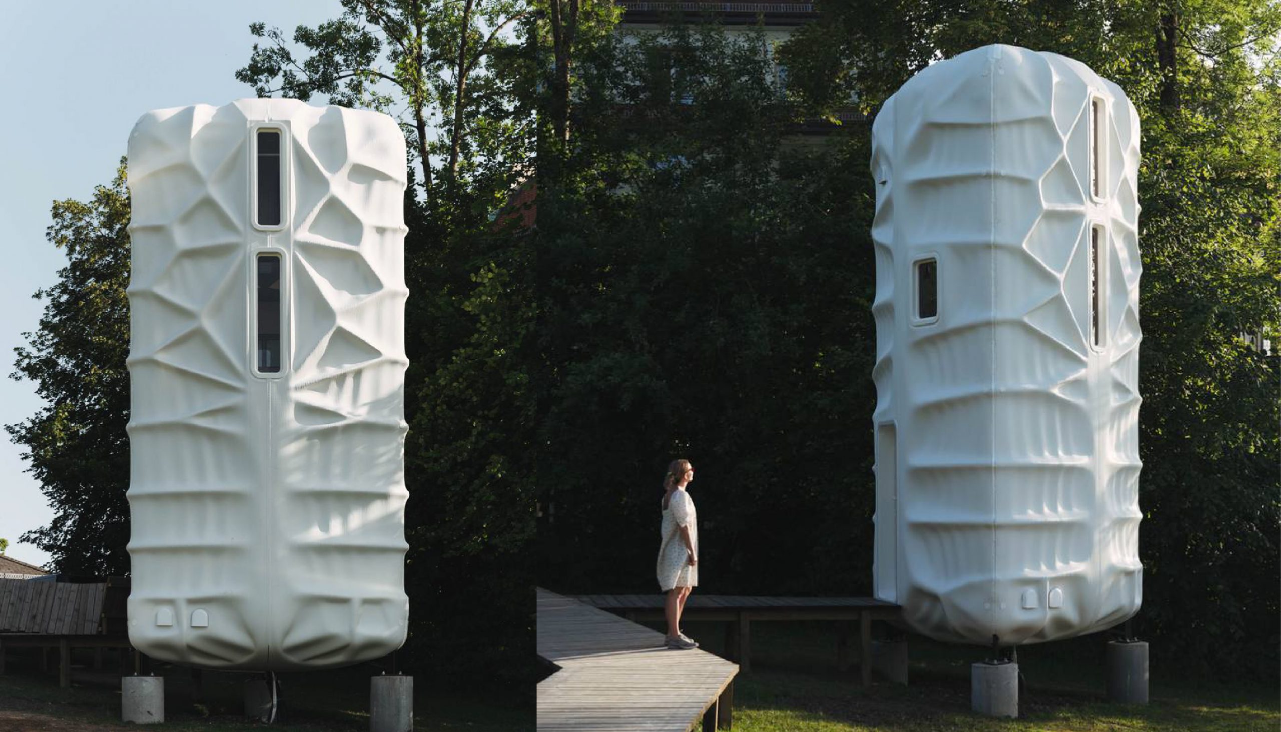 3D-printed space habitat fits SpaceX's Starship