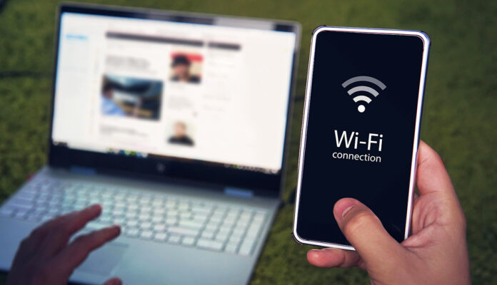 توزيع واي فاي من اللاب توب بدون برامج