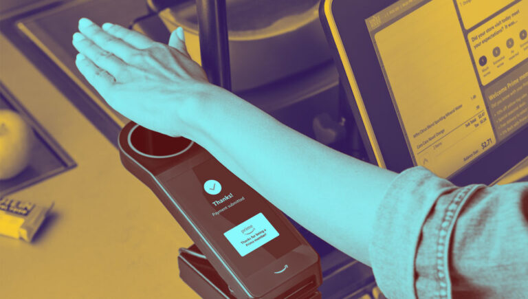 بدلاً من النقد أو البطاقة أو الهاتف، أمازون تضيف ميزة "الدفع براحة اليد"