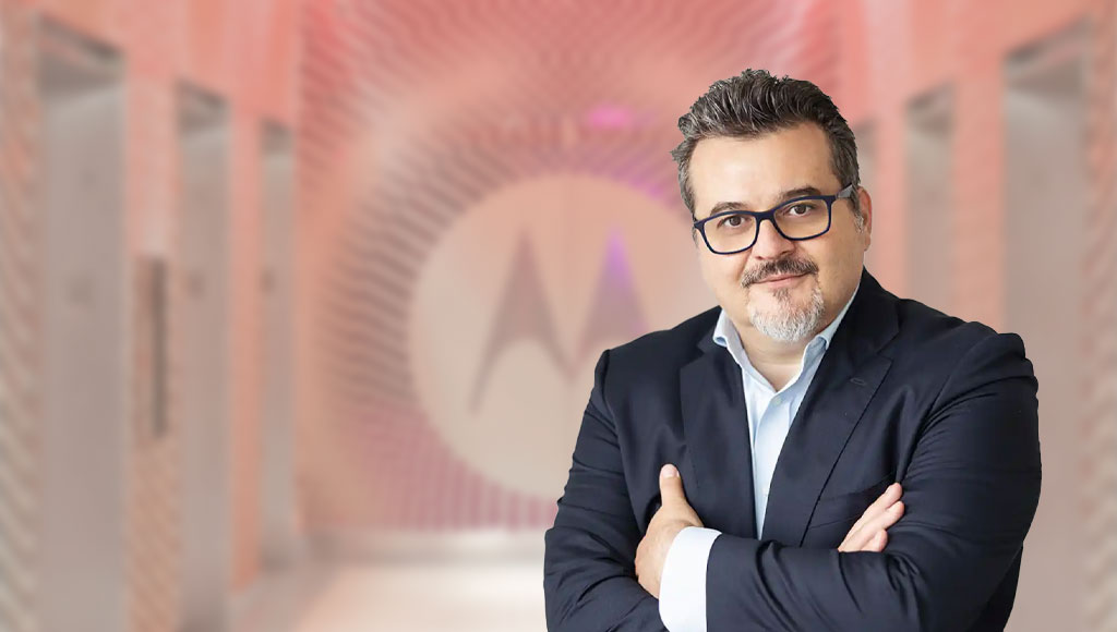 السيد فابيو كابوكي، رئيس شركة Motorola في أوروبا والشرق الأوسط وإفريقيا