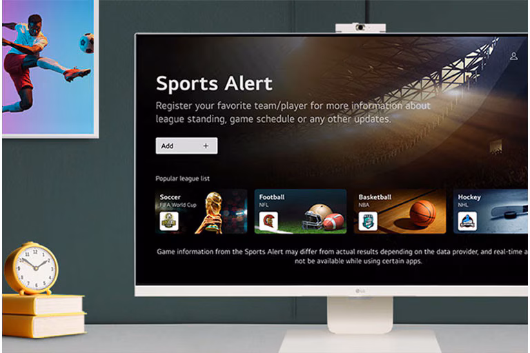 شاشة LG MyView Smart Monitor متعددة الاستخدامات