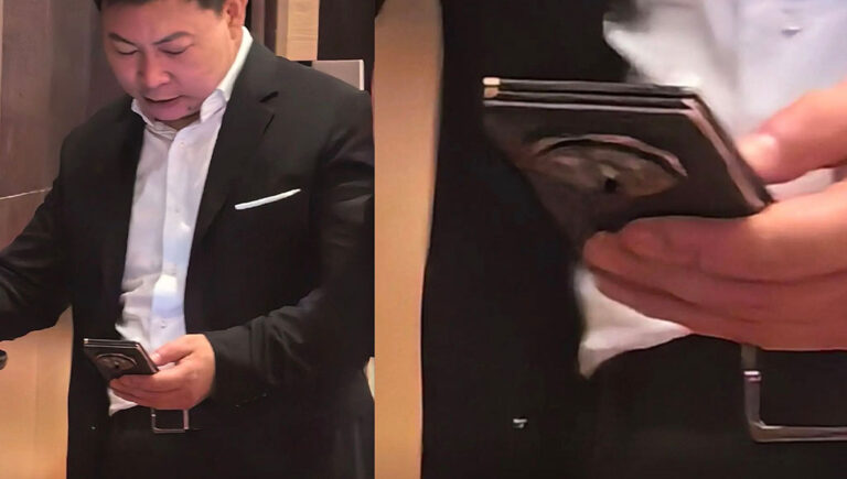 أول ظهور لهاتف Huawei ثلاثي الطيات في العالم الواقعي، فماذا نعرف عنه؟