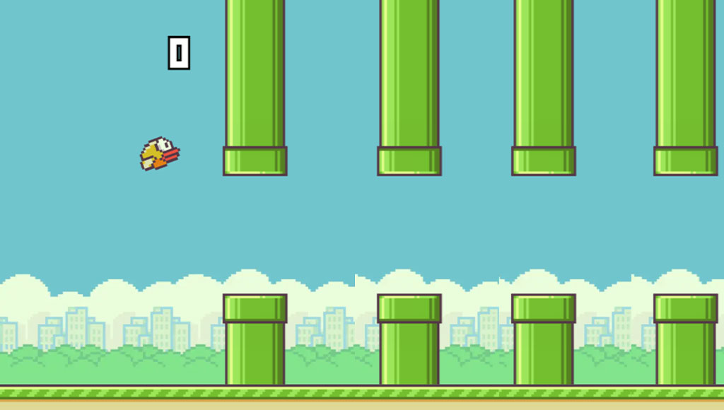 لعبة فلابي بيرد Flappy Bird