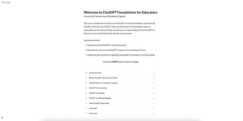 منهج OpenAI للأساتذة