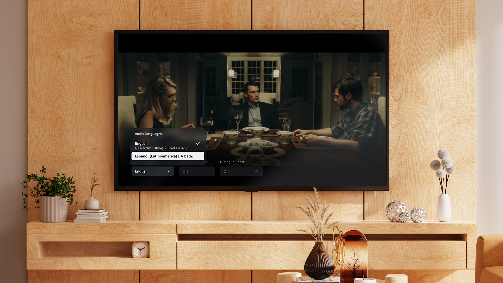 الإعلان عن دبلجة معززة بالذكاء الاصطناعي على Amazon Prime Video