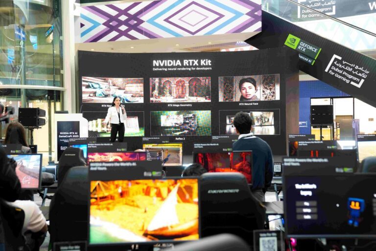 دبي تستضيف النسخة الأولى من NVIDIA RTX AI GameCraft: احتفاء بابتكارات صناعة الألعاب المحلية