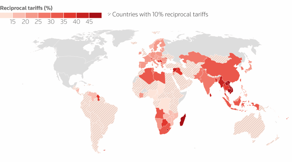 الرسوم الجمركية الأمريكية الجديدة