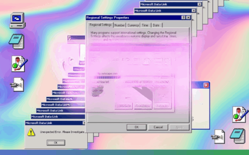 خطأ التاريخ الرقمي y2k 