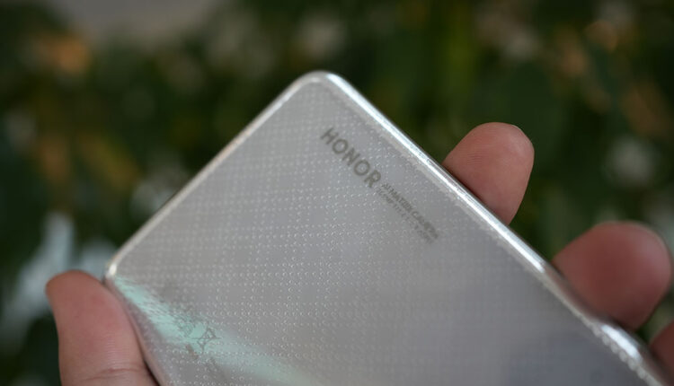 close-up shot of the Honor 90's back panel
