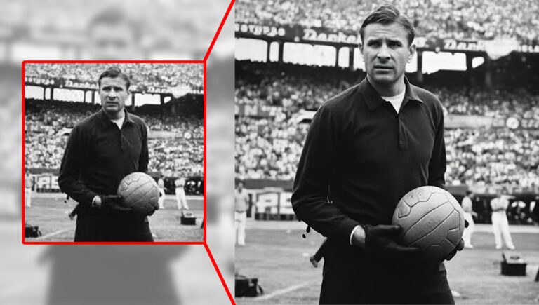 مثال عن تحسين جودة الصور القديمة واستعادة التفاصيل الضائعة إليها.