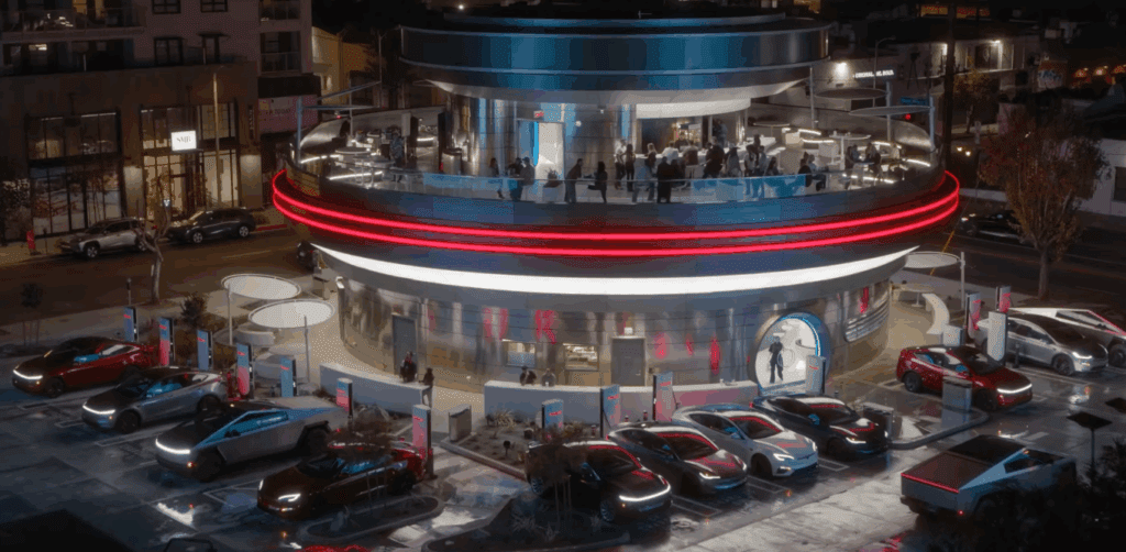 مطعم تسلا العصري