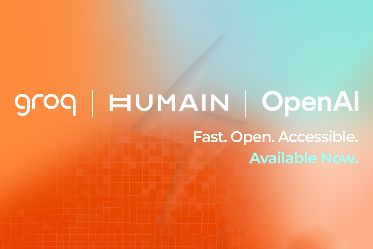 بالتعاون مع «هيوماين»، شركة Groq توفر أحدث نماذج الذكاء الاصطناعي من OpenAI في المنطقة