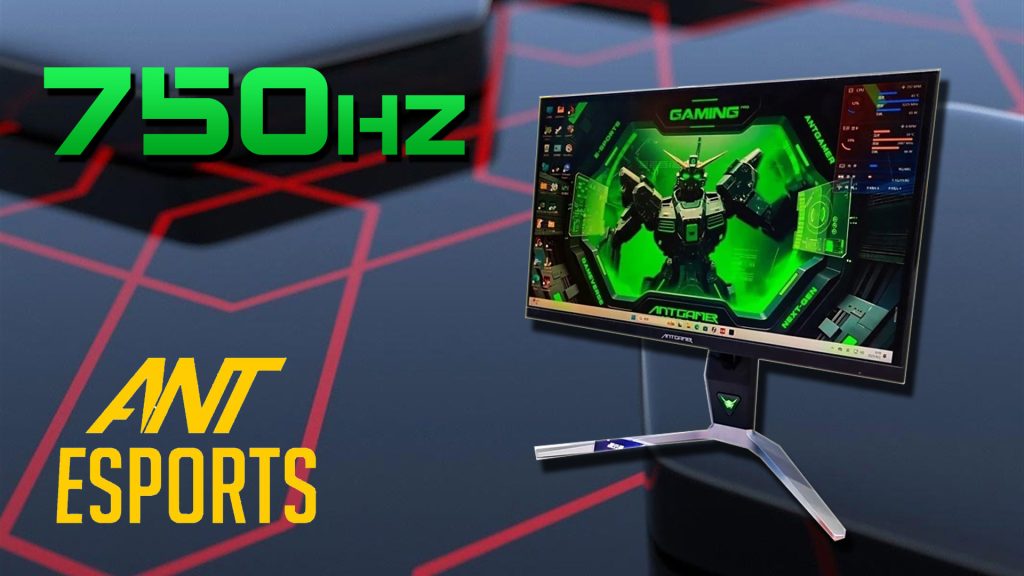 شركة صينية تكشف عن أول شاشة ألعاب بمعدل تحديث 750HZ في العالم