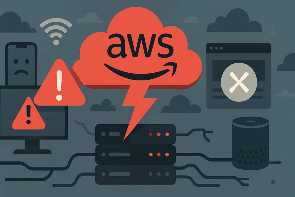 كيف أدى خلل في نظام أسماء التطبيقات إلى تعطل مركز بيانات أمازون؟